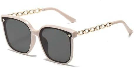 Квадратные панк-солнцезащитные очки для женщин и мужчин, модные коричнево-черные солнцезащитные очки с защитой от УФ-излучения UV400, классические солнцезащитные очки MTZJH, Beige
Квадратные панк-солнцезащитные очки для женщин и мужчин, модные коричнево-черные солнцезащитные очки с защитой от УФ-излучения UV400, классические солнцезащитные очки MTZJH, Beige