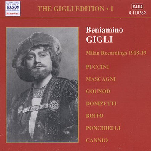 CD диск Gigli: Sings Boito/Puccini/Donizetti/Ponchielli/&
CD диск Gigli: Sings Boito/Puccini/Donizetti/Ponchielli/&