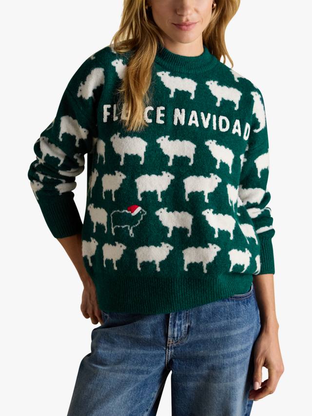 Свитер с интарсией Fleece Navidad Joules, Green
Свитер с интарсией Fleece Navidad Joules, Green