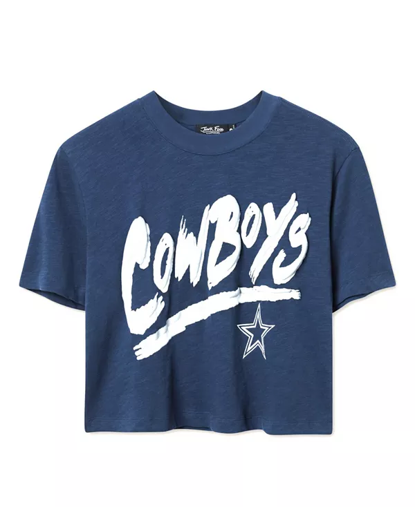 Женская футболка с высоким воротником NFL Dallas Cowboys Thrill Junk Food Clothing, синий
Женская футболка с высоким воротником NFL Dallas Cowboys Thrill Junk Food Clothing, синий