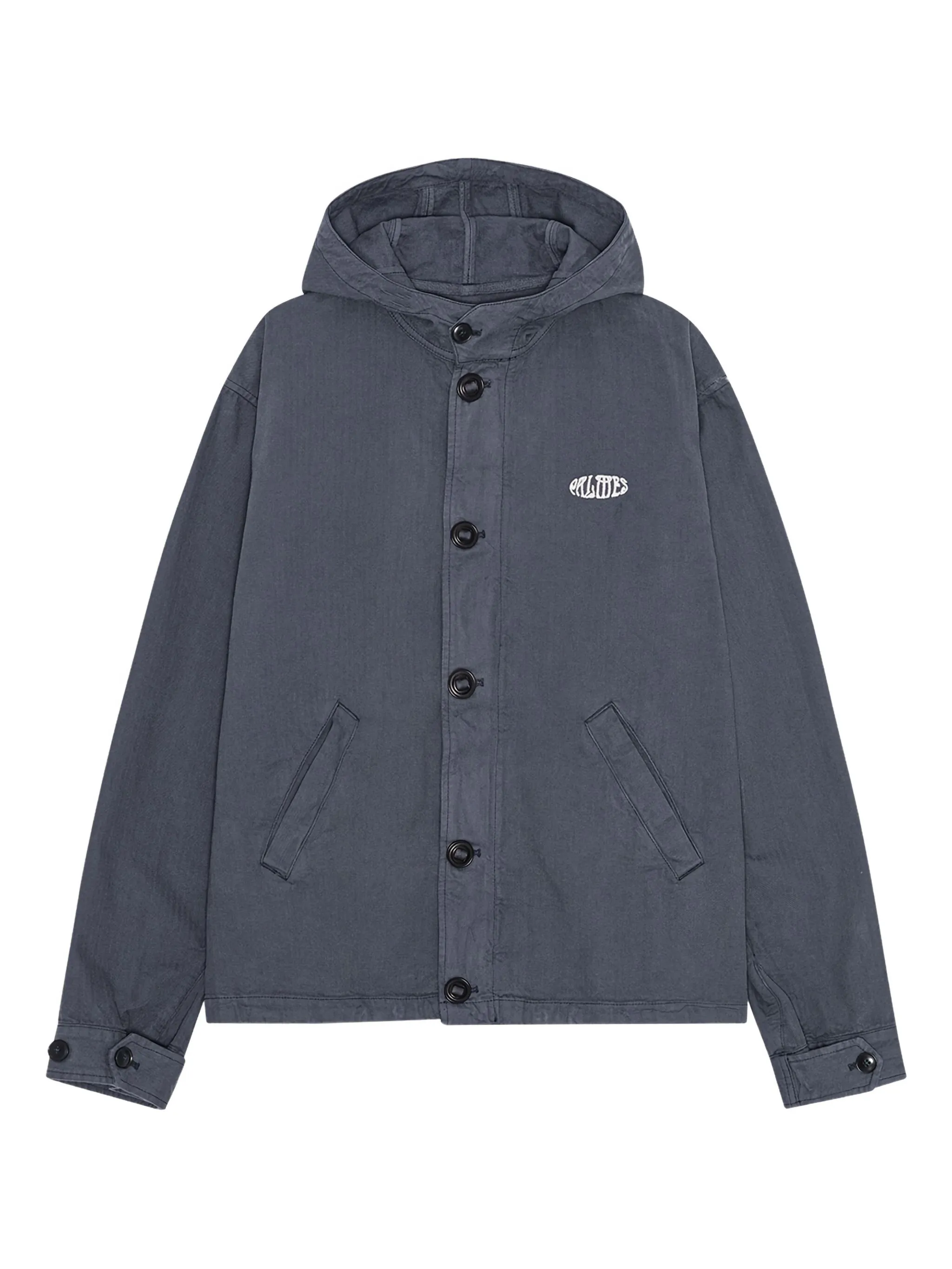 Пиджак с узором в елочку и капюшоном Palmes, синий
Пиджак с узором в елочку и капюшоном Palmes, синий