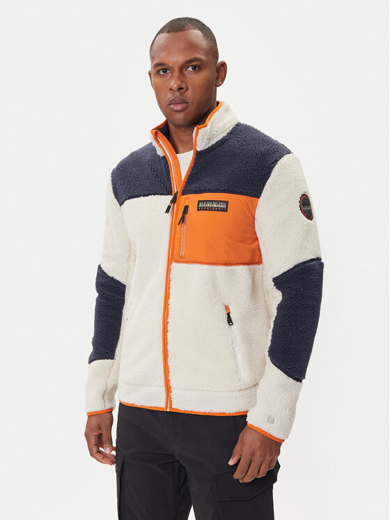 Флисовая куртка regular fit Yupik NP0A4GNT Napapijri, бежевый
Флисовая куртка regular fit Yupik NP0A4GNT Napapijri, бежевый