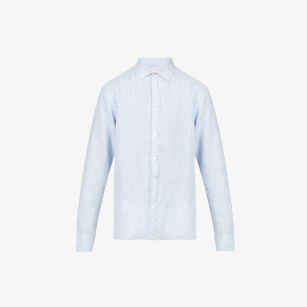 Льняная рубашка свободного кроя Giles Orlebar Brown, белый
Льняная рубашка свободного кроя Giles Orlebar Brown, белый