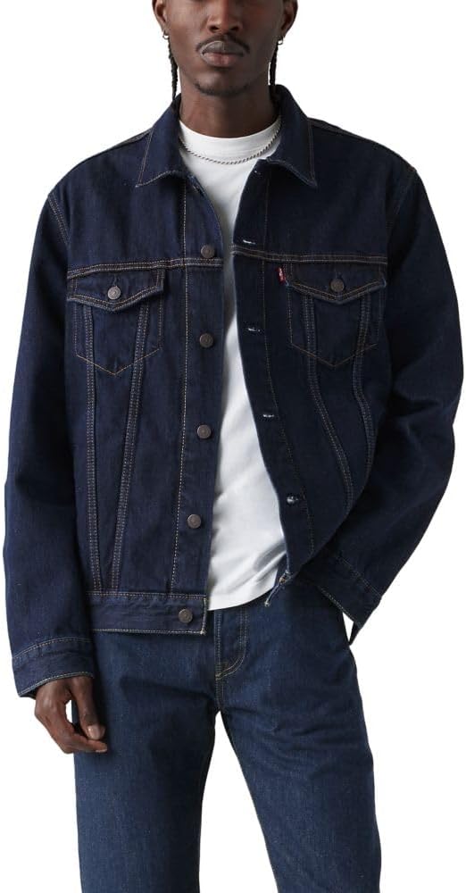 Мужская куртка Trucker Levi's (также доступна в размерах Big и Tall), (New) Rinse
Мужская куртка Trucker Levi's (также доступна в размерах Big и Tall), (New) Rinse
