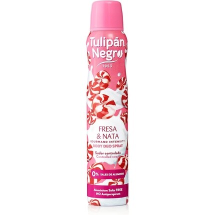 Tulipan Negro Fresa And Nata Deodorant Spray 200ml
Tulipan Negro Fresa And Nata Deodorant Spray 200ml