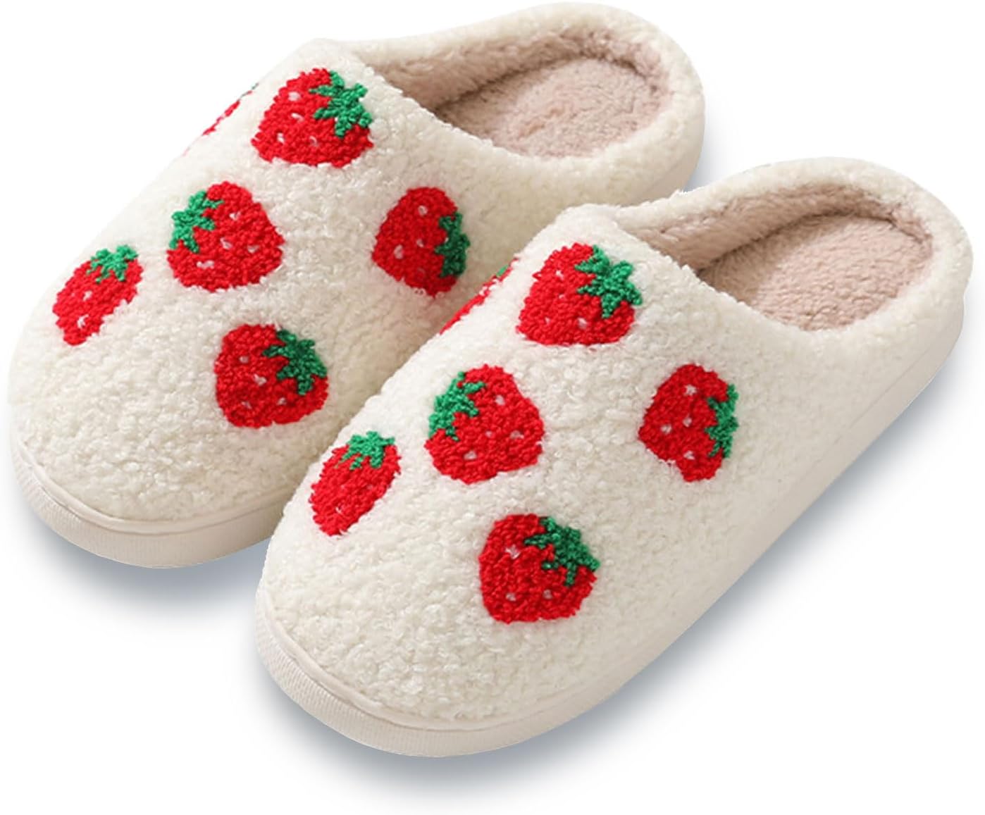 Рождественские тапочки Titype, милые праздничные тапочки, теплые домашние тапочки для женщин и мужчин, пушистые тапочки для улицы и дома, тапочки для спальни, домашняя обувь для дам, Strawberry
Рождественские тапочки Titype, милые праздничные тапочки, теплые домашние тапочки для женщин и мужчин, пушистые тапочки для улицы и дома, тапочки для спальни, домашняя обувь для дам, Strawberry