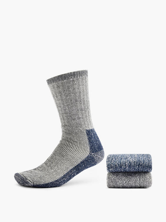 Упаковка из 2 носков. Deichmann, серый
Упаковка из 2 носков. Deichmann, серый