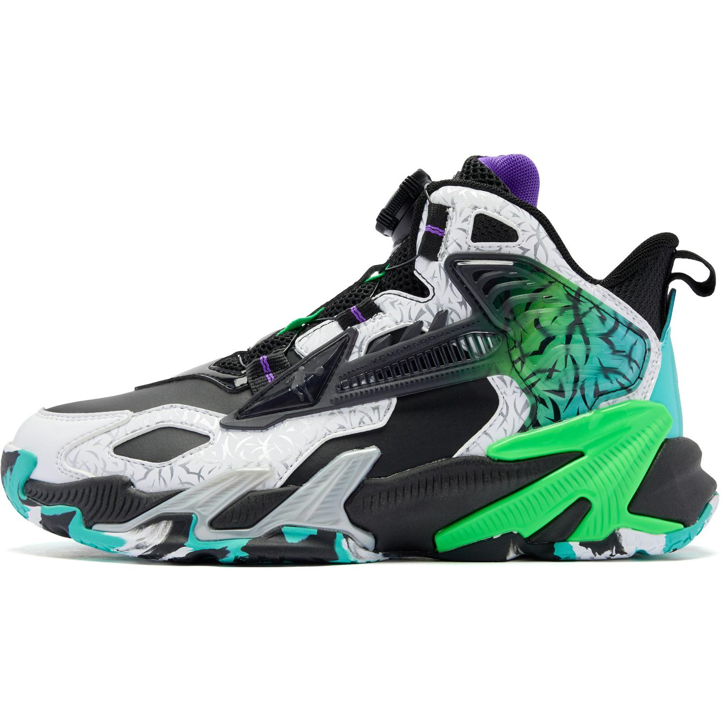 Детские баскетбольные кроссовки Unisex QIAODAN, черно-белый
Детские баскетбольные кроссовки Unisex QIAODAN, черно-белый