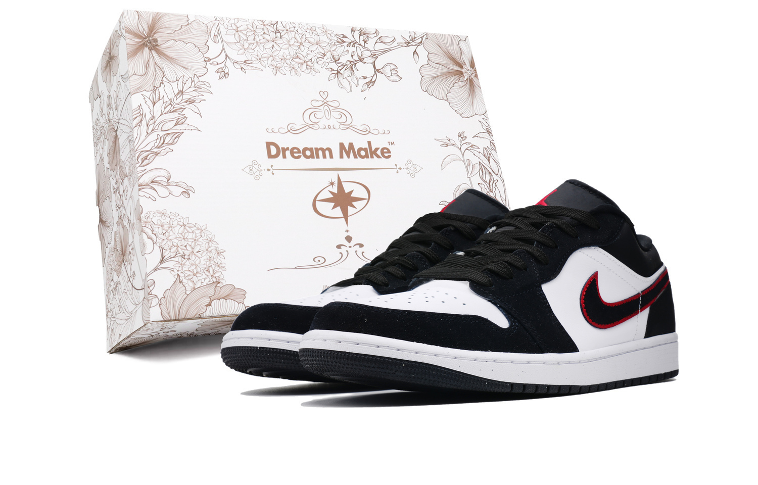 Jordan Эйр 1 противоскользящие износостойкие низкие винтажные баскетбольные кроссовки мужские черно-белые - черно-белые W-BOX, цвет Black White W-BOX
Jordan Эйр 1 противоскользящие износостойкие низкие винтажные баскетбольные кроссовки мужские черно-белые - черно-белые W-BOX, цвет Black White W-BOX