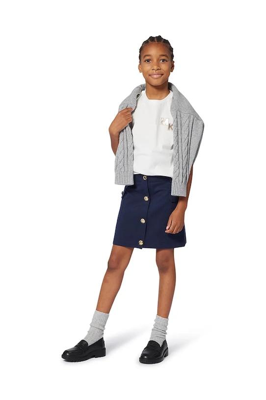 Детская хлопковая футболка Michael Kors, белый
Детская хлопковая футболка Michael Kors, белый