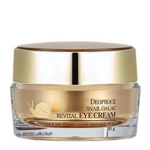 Deoproce, Восстанавливающий крем для глаз со слизью улитки, 30г
Deoproce, Восстанавливающий крем для глаз со слизью улитки, 30г