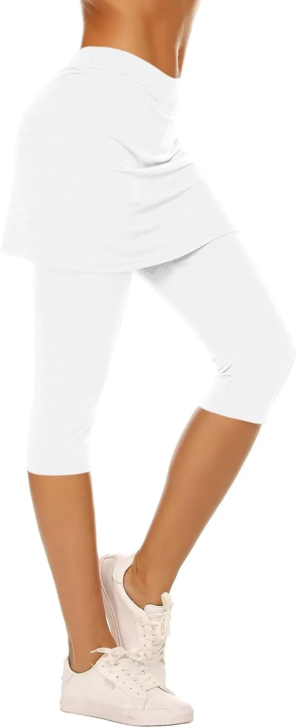 Женские юбки-легинсы для тенниса и гольфа с высокой талией и эффектом контроля живота
Женские юбки-легинсы для тенниса и гольфа с высокой талией и эффектом контроля живота