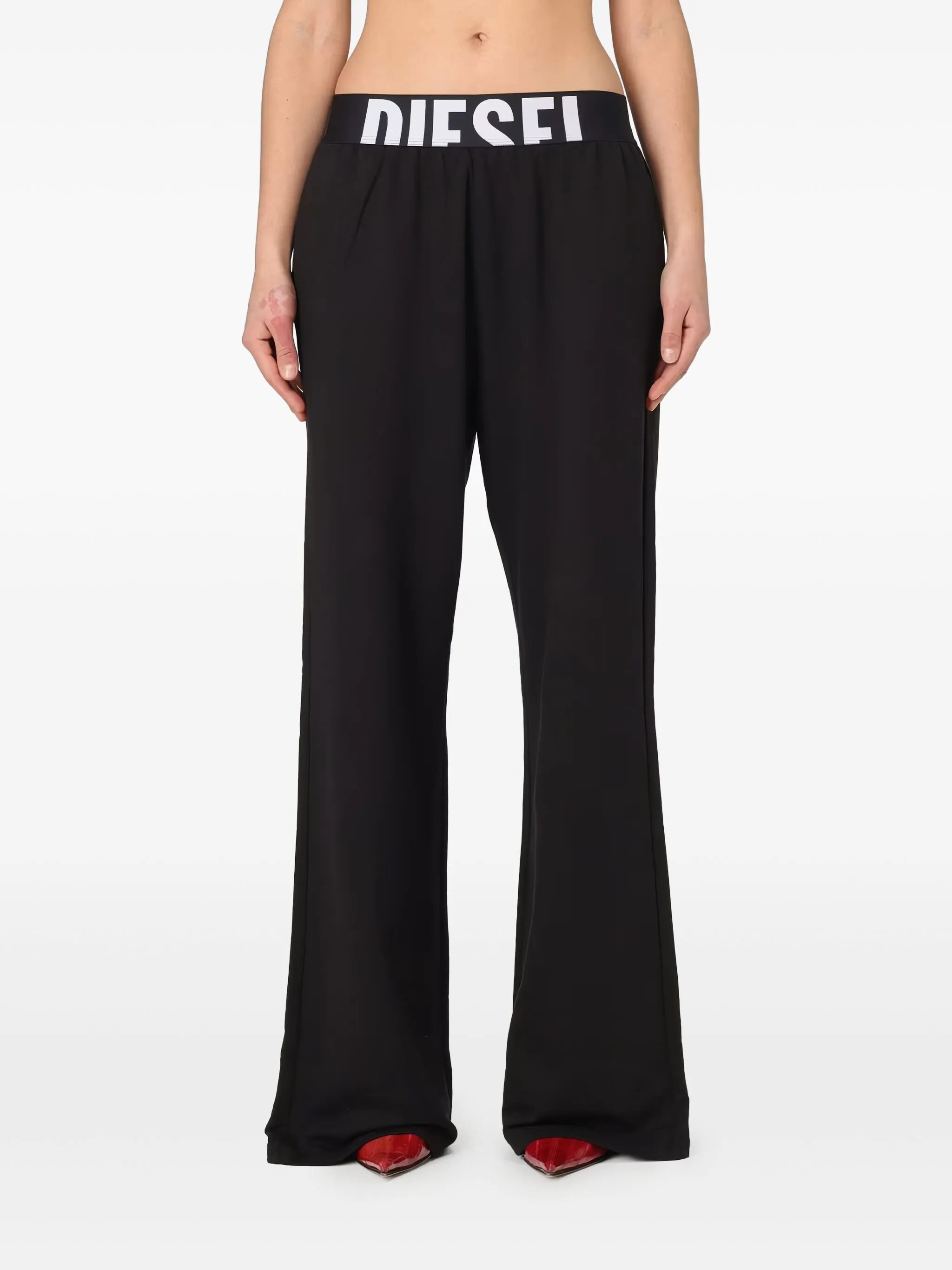 Брюки Jen-D-Pop с логотипом Diesel, черный
Брюки Jen-D-Pop с логотипом Diesel, черный