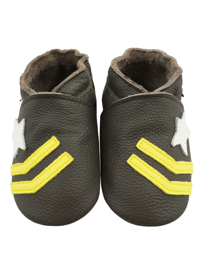 Bemesu Светло-коричневые детские кожаные первые туфли, нескользящая подошва - узор «метеор»
Bemesu Светло-коричневые детские кожаные первые туфли, нескользящая подошва - узор «метеор»