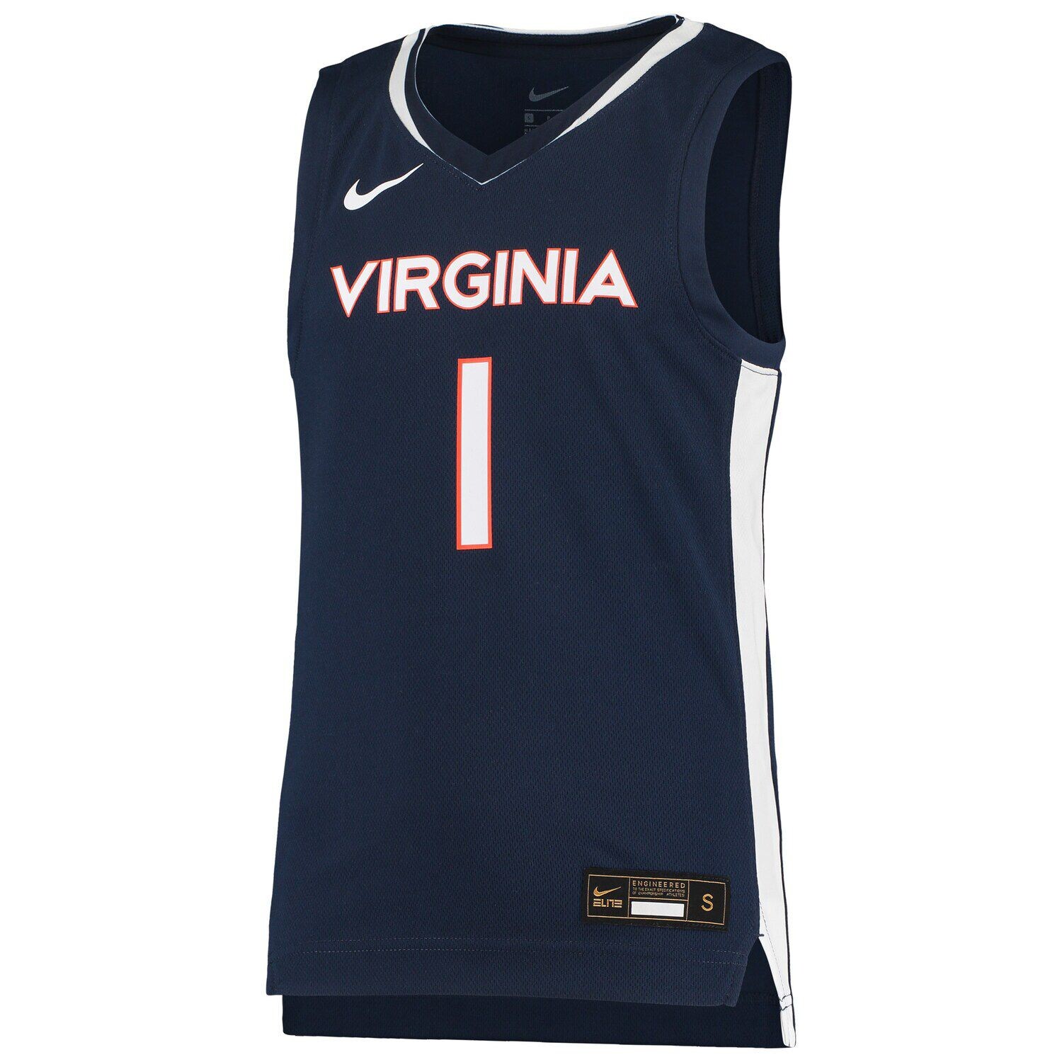 Реплика молодежной баскетбольной майки Nike #1 Navy Virginia Cavaliers Team Nike
Реплика молодежной баскетбольной майки Nike #1 Navy Virginia Cavaliers Team Nike