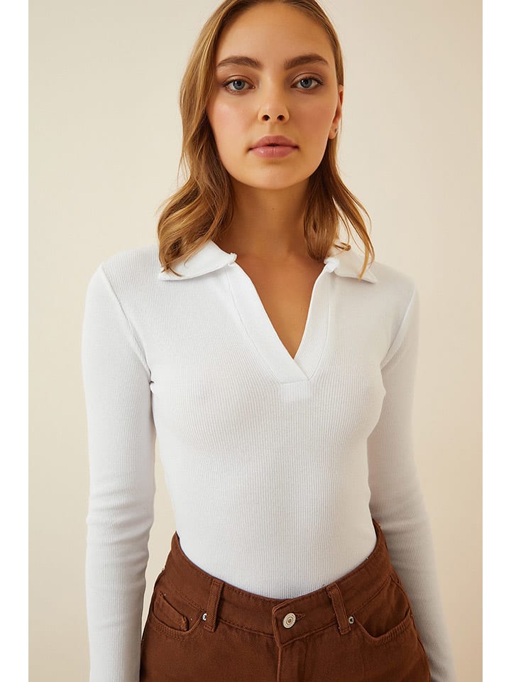 Happiness Istanbul Белая футболка с длинными рукавами
Happiness Istanbul Белая футболка с длинными рукавами