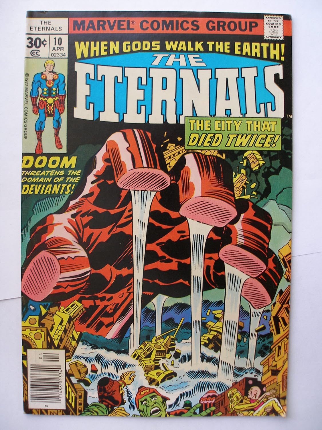the ETERNALS #10 (THE CITY THAT DIED TWICE!, VOL. 1)
the ETERNALS #10 (THE CITY THAT DIED TWICE!, VOL. 1)