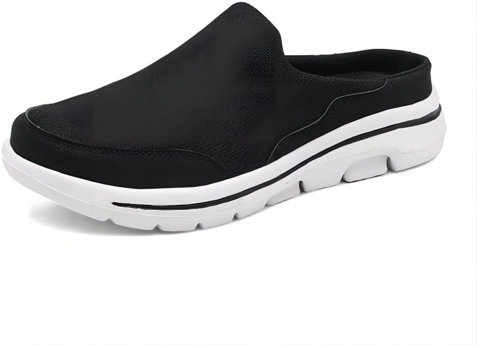 Мужские повседневные сетчатые кроссовки, дышащие, удобные, без застежки, для ходьбы, мюли, сабо, без задника, легкие тапочки Asifn, черный
Мужские повседневные сетчатые кроссовки, дышащие, удобные, без застежки, для ходьбы, мюли, сабо, без задника, легкие тапочки Asifn, черный