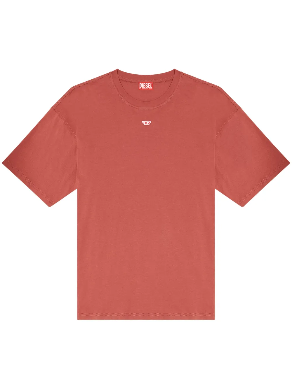 Футболка из органического хлопка с нашивкой-логотипом Diesel, красный
Футболка из органического хлопка с нашивкой-логотипом Diesel, красный