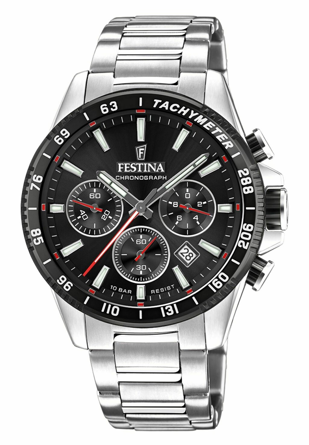 Хронограф TIMELESS Festina, цвет black
Хронограф TIMELESS Festina, цвет black