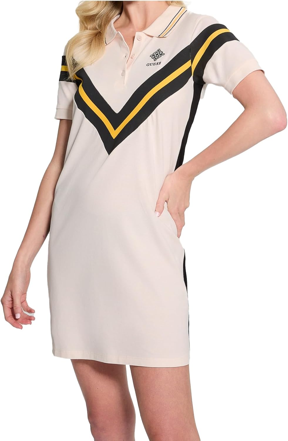 GUESS Женское поло-платье Eco Suzanne, New Angel Wing
GUESS Женское поло-платье Eco Suzanne, New Angel Wing