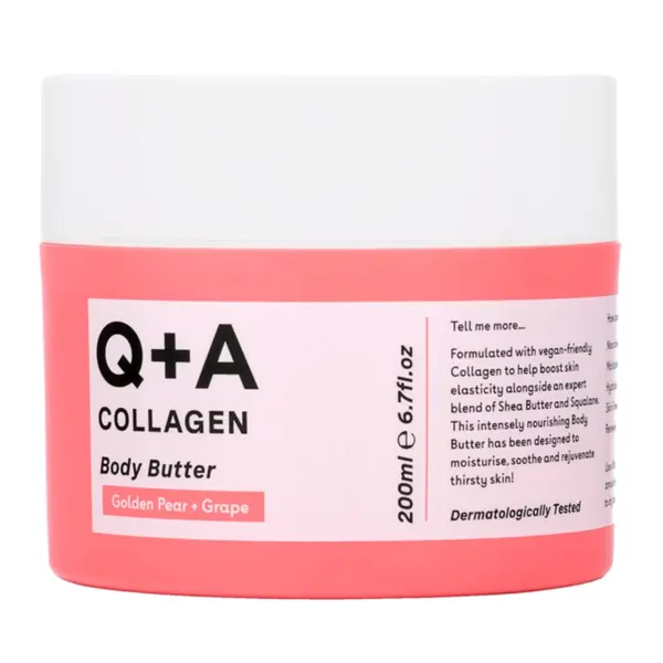 Коллагеновое масло для тела, 200 мл Q+A Collagen
Коллагеновое масло для тела, 200 мл Q+A Collagen