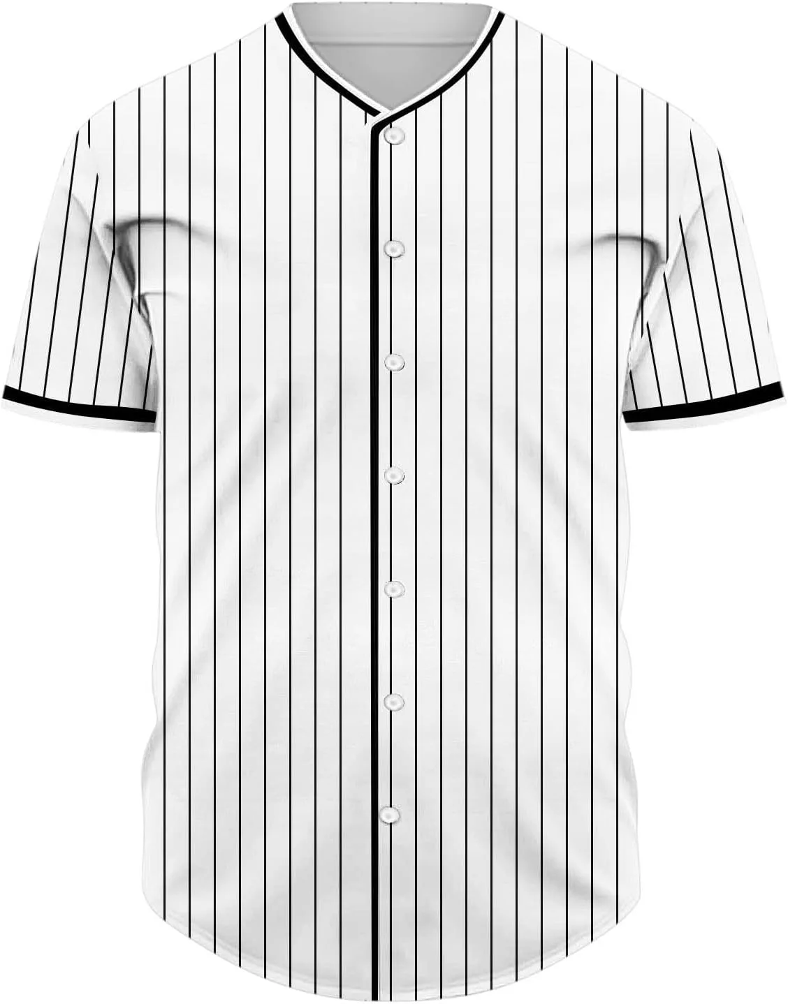 Мужская рубашка с v-образным вырезом и коротким рукавом в полоску
Мужская рубашка с v-образным вырезом и коротким рукавом в полоску