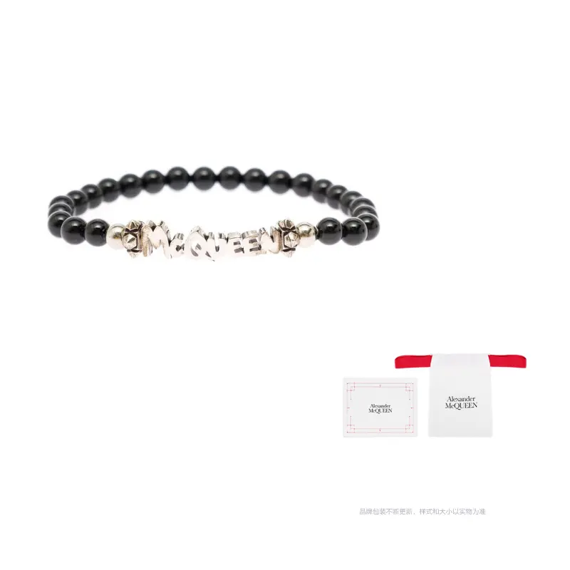 Alexander McQueen Браслеты из латуни для мужчин, черный
Alexander McQueen Браслеты из латуни для мужчин, черный