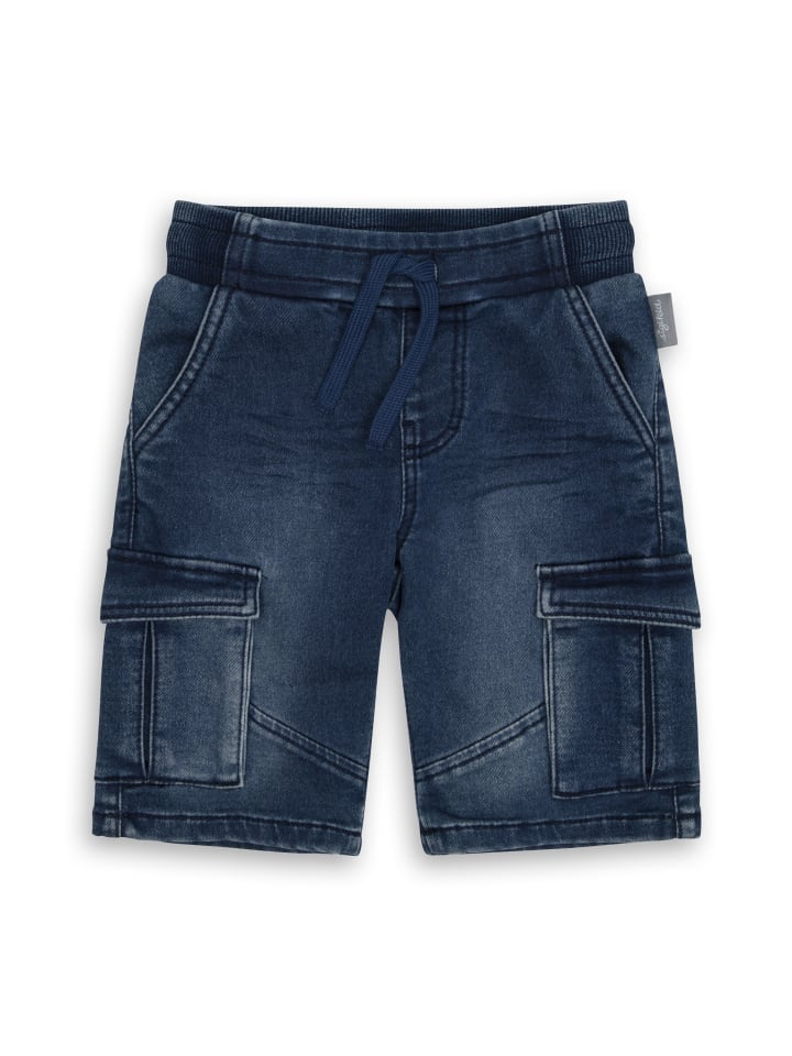 Sigikid Темно-синие джинсовые шорты-бермуды
Sigikid Темно-синие джинсовые шорты-бермуды