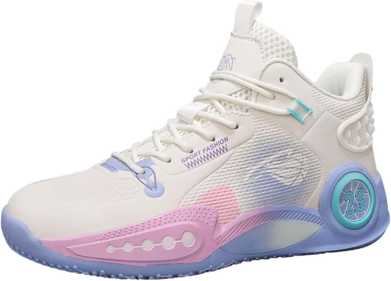 Унисекс баскетбольные кроссовки с высокими ремнями, противоскользящие, износостойкие, для спортивных тренировок и прогулок Generic, бежевый
Унисекс баскетбольные кроссовки с высокими ремнями, противоскользящие, износостойкие, для спортивных тренировок и прогулок Generic, бежевый