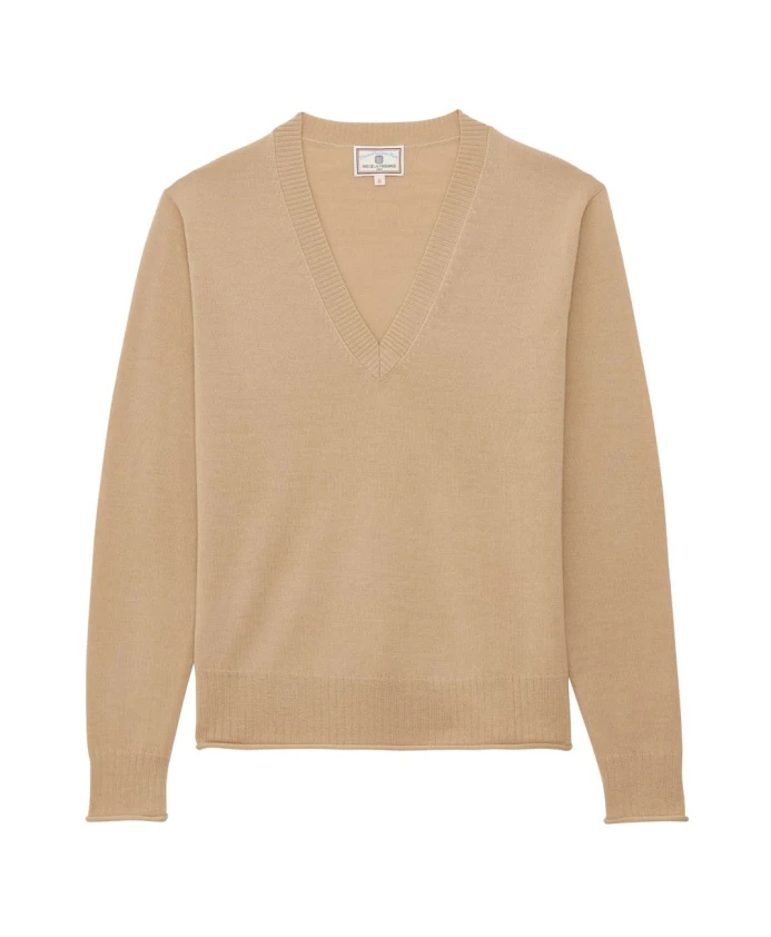 Пуловер Morcant из мериносовой шерсти Ines De La Fressange Paris, бежевый
Пуловер Morcant из мериносовой шерсти Ines De La Fressange Paris, бежевый