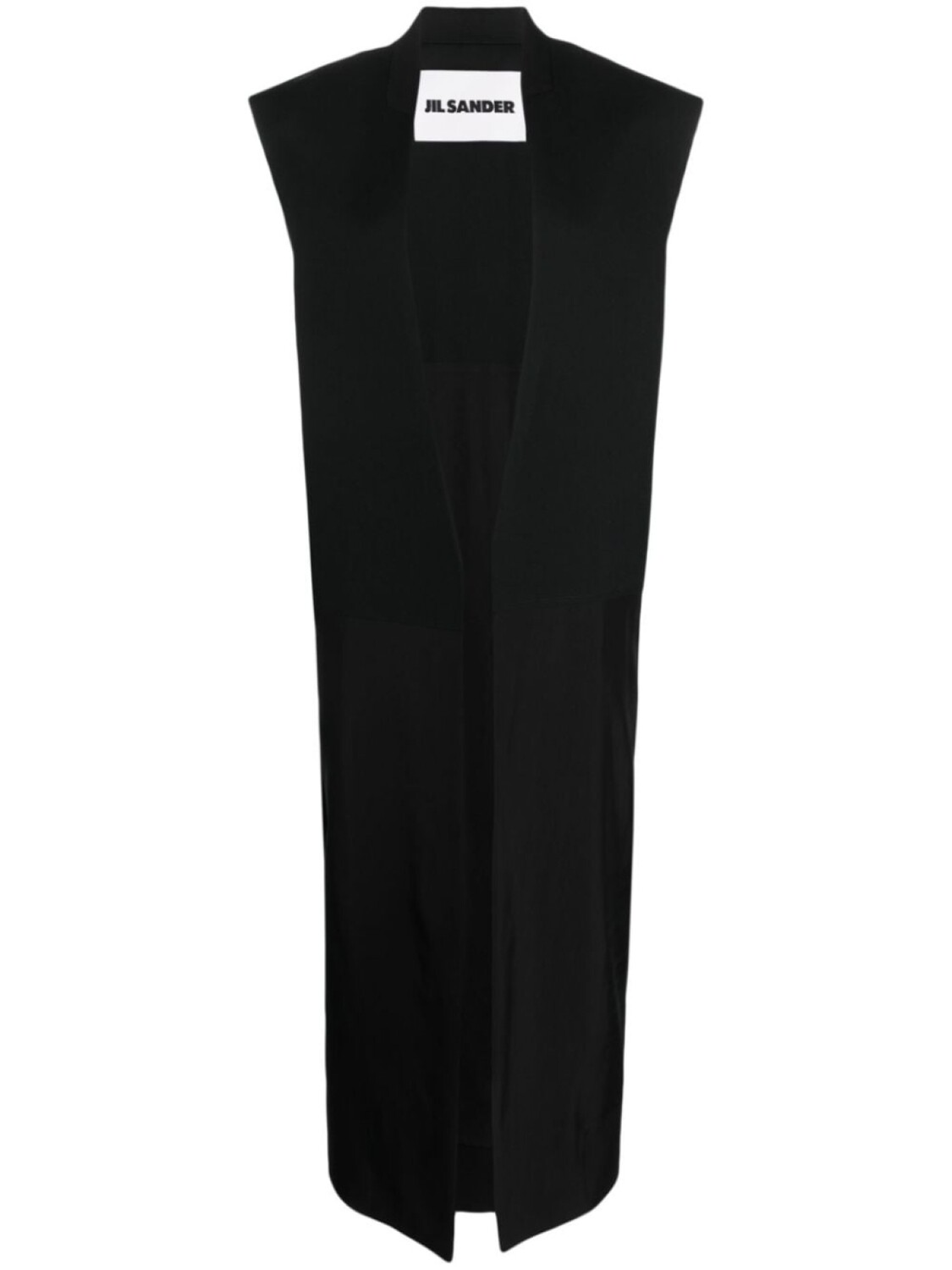 Jil Sander однобортный жилет, черный
Jil Sander однобортный жилет, черный