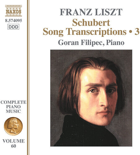 CD диск Liszt / Filipec: Schubert Song Transcriptions Vol. 3
CD диск Liszt / Filipec: Schubert Song Transcriptions Vol. 3