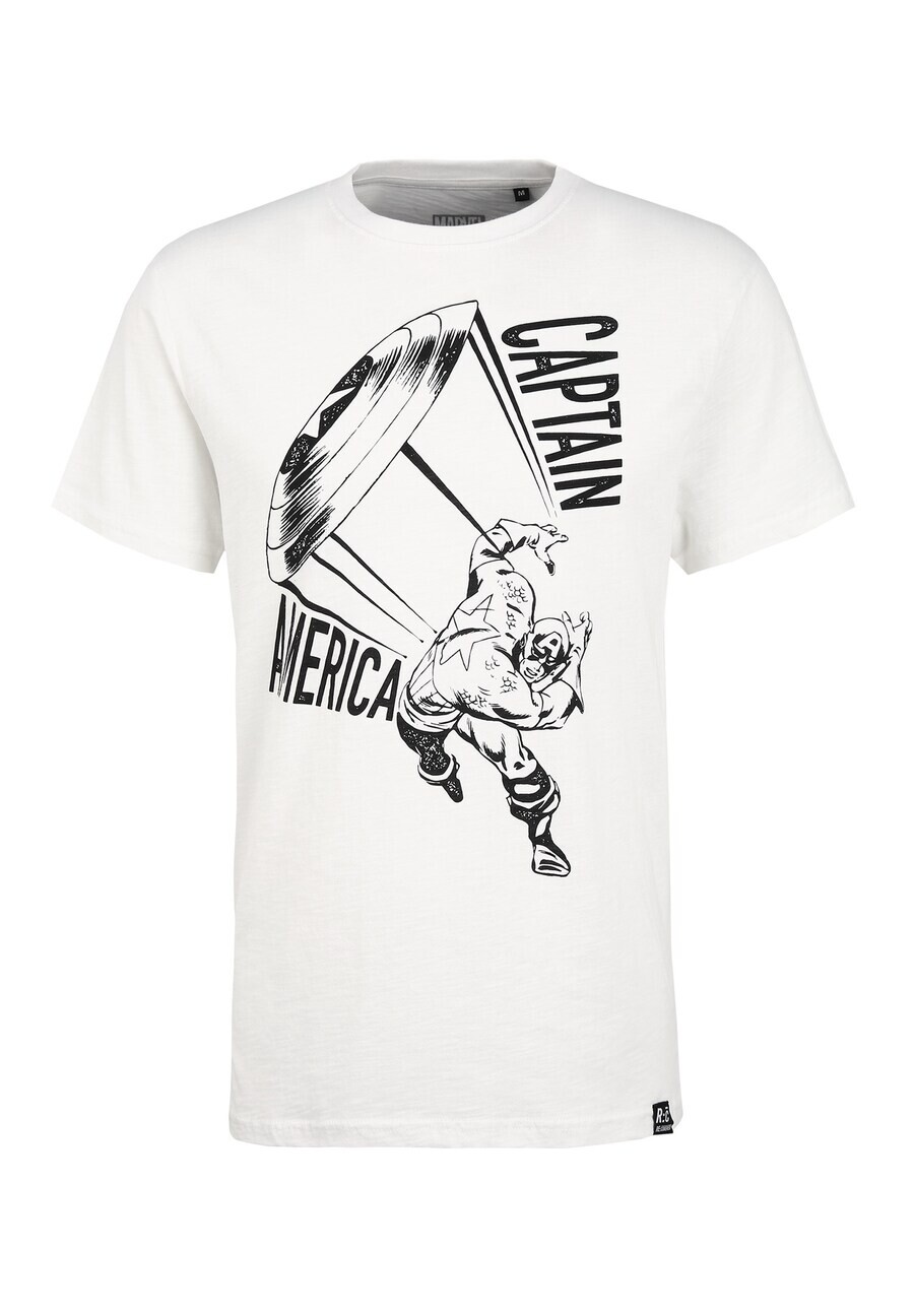 Классическая футболка Recovered Shirt Marvel Captain America Shield Ecru Slub, экрю
Классическая футболка Recovered Shirt Marvel Captain America Shield Ecru Slub, экрю