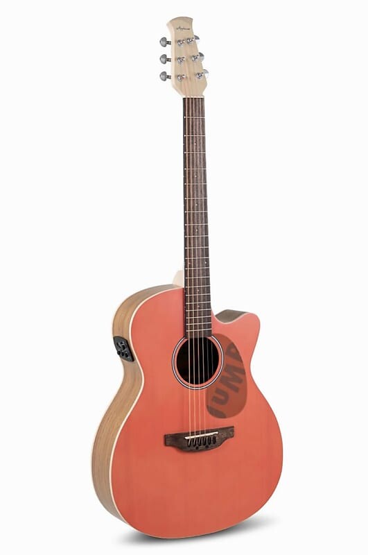 Акустическая гитара Ovation Applause Jump 6-String Acoustic/Electric Guitar - Peach
Акустическая гитара Ovation Applause Jump 6-String Acoustic/Electric Guitar - Peach
