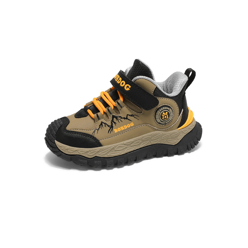 Нескользящие износостойкие детские кроссовки средней высоты для повседневной носки BOBDOG, черный/коричневый
Нескользящие износостойкие детские кроссовки средней высоты для повседневной носки BOBDOG, черный/коричневый