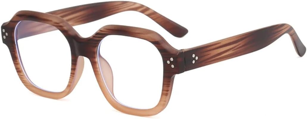 Солнцезащитные очки с защитой UV400 | Оправа с заклепками, линзы конфетного цвета | Для женщин и мужчин, для занятий спортом на открытом воздухе и вождения DSVIGF, Wood Grain Clear
Солнцезащитные очки с защитой UV400 | Оправа с заклепками, линзы конфетного цвета | Для женщин и мужчин, для занятий спортом на открытом воздухе и вождения DSVIGF, Wood Grain Clear