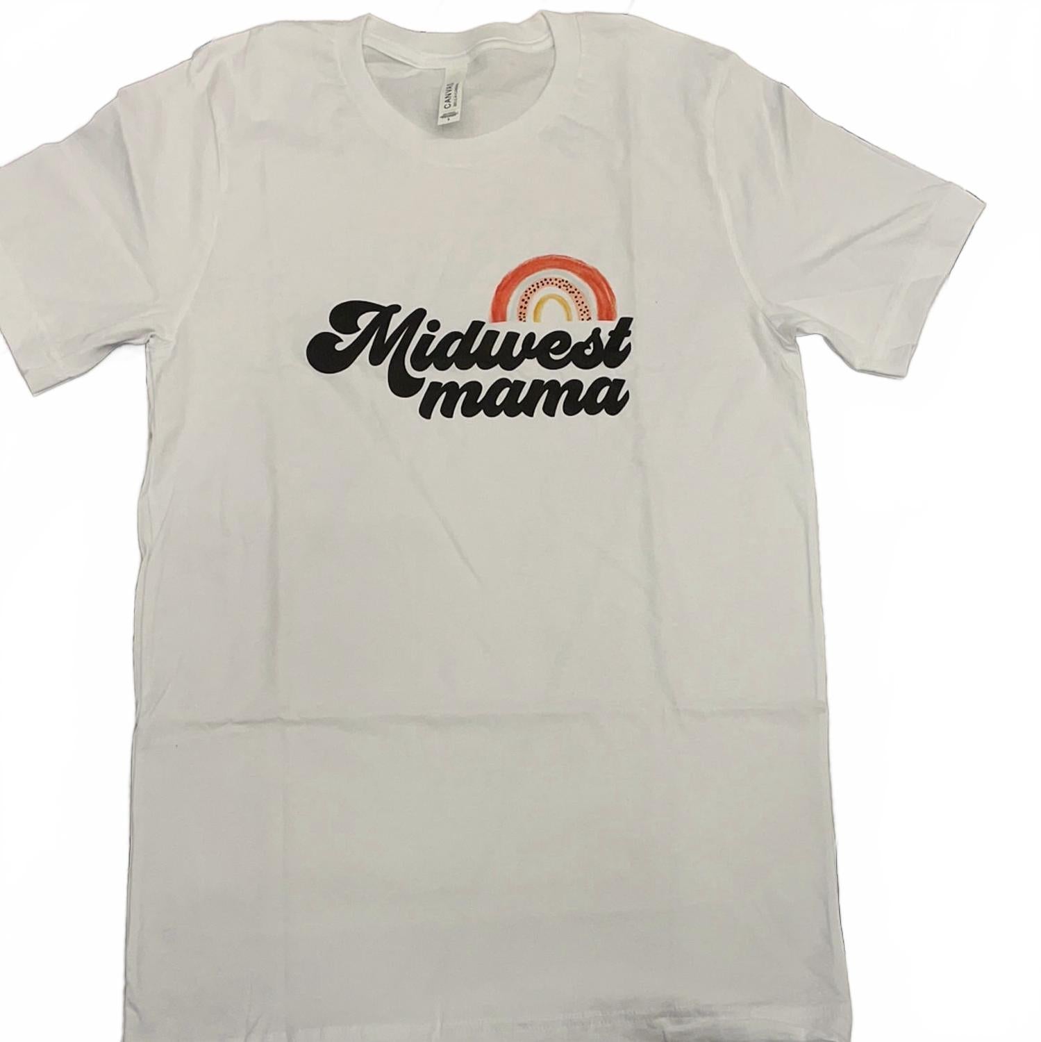 Унисекс футболка Midwest Mama с радужным принтом в белом цвете BELLA + CANVAS
Унисекс футболка Midwest Mama с радужным принтом в белом цвете BELLA + CANVAS