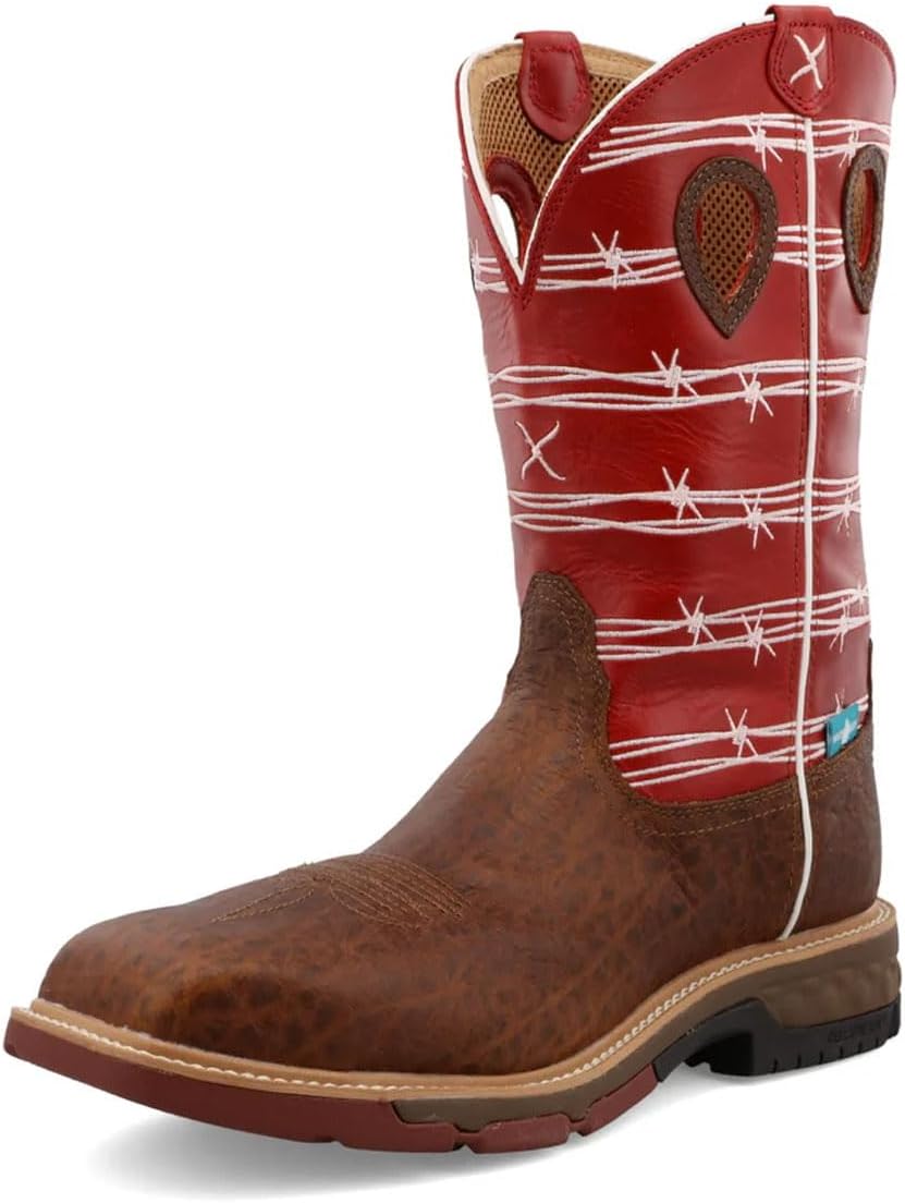 Ботинки Twisted X Men's 12 Western, оранжевый/коричневый
Ботинки Twisted X Men's 12 Western, оранжевый/коричневый