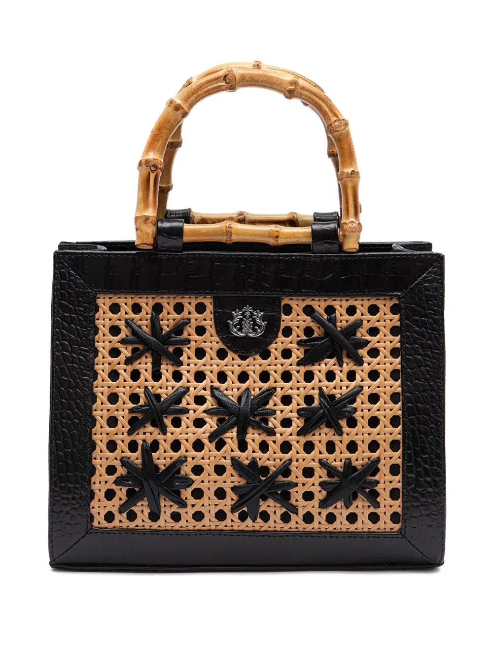 Плетеная сумка-тоут Diana с бамбуковой ручкой Isla, черный
Плетеная сумка-тоут Diana с бамбуковой ручкой Isla, черный