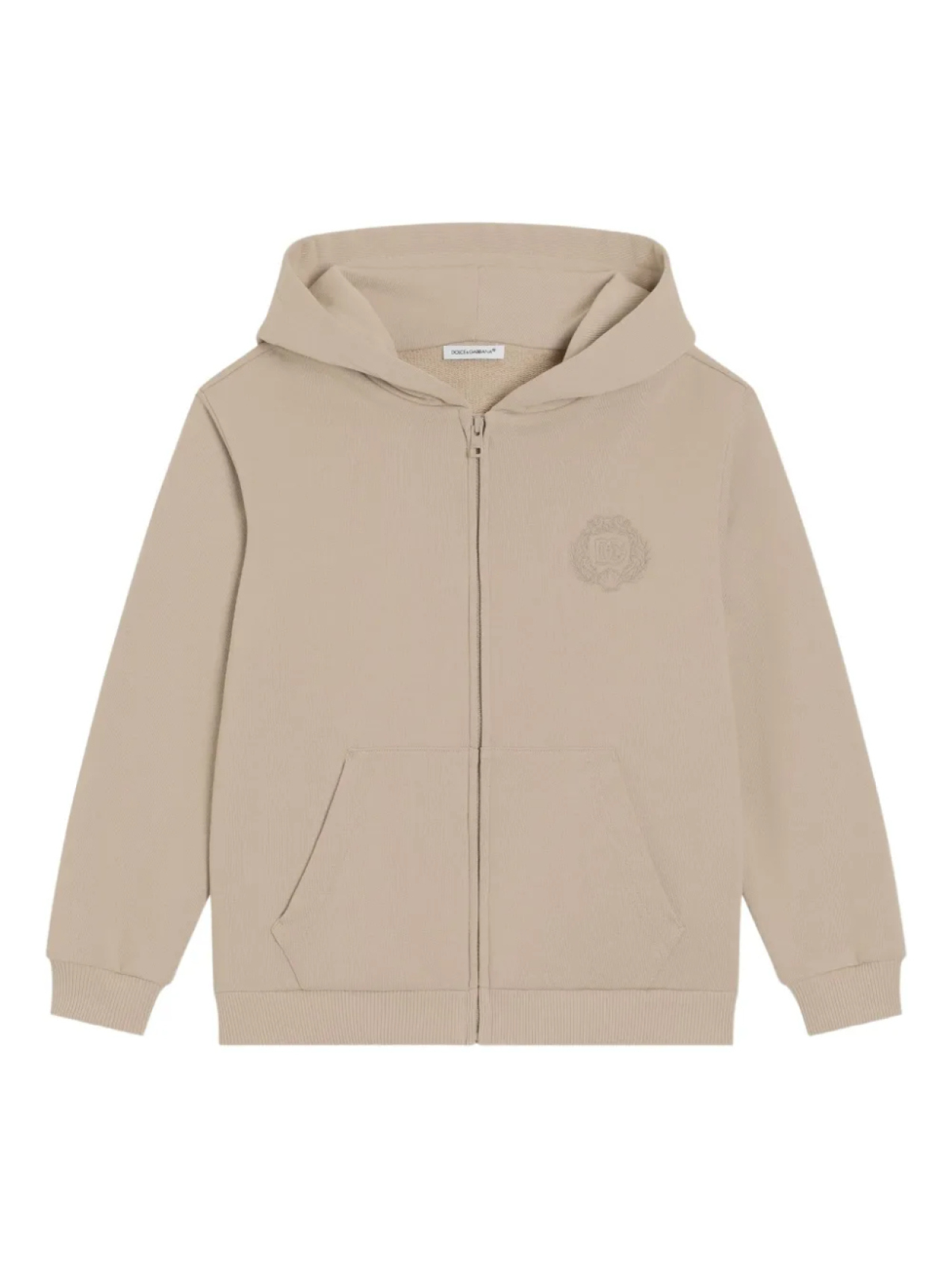 Dolce & Gabbana Kids худи на молнии с вышитым логотипом, нейтральный
Dolce & Gabbana Kids худи на молнии с вышитым логотипом, нейтральный