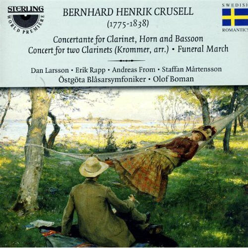 CD диск Crusell / Larsson / Rapp / Martensson / From: Concerto for Two Clarinets
CD диск Crusell / Larsson / Rapp / Martensson / From: Concerto for Two Clarinets