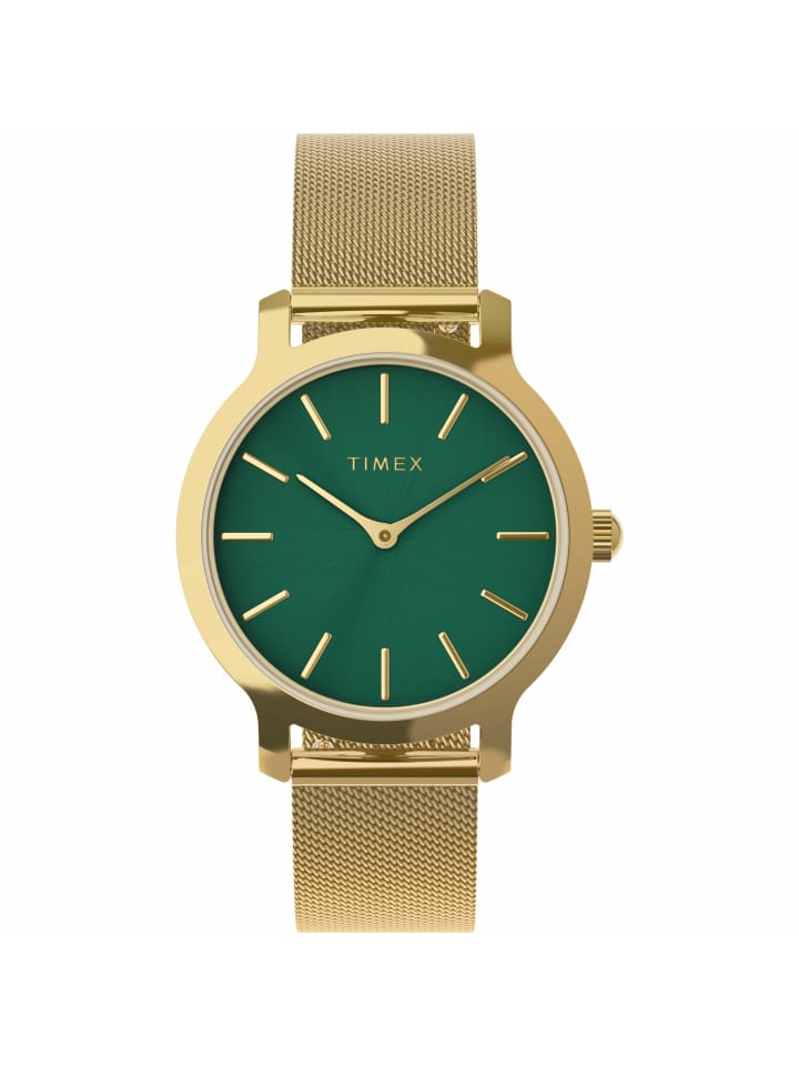 Timex Аналоговые женские часы в золоте
Timex Аналоговые женские часы в золоте