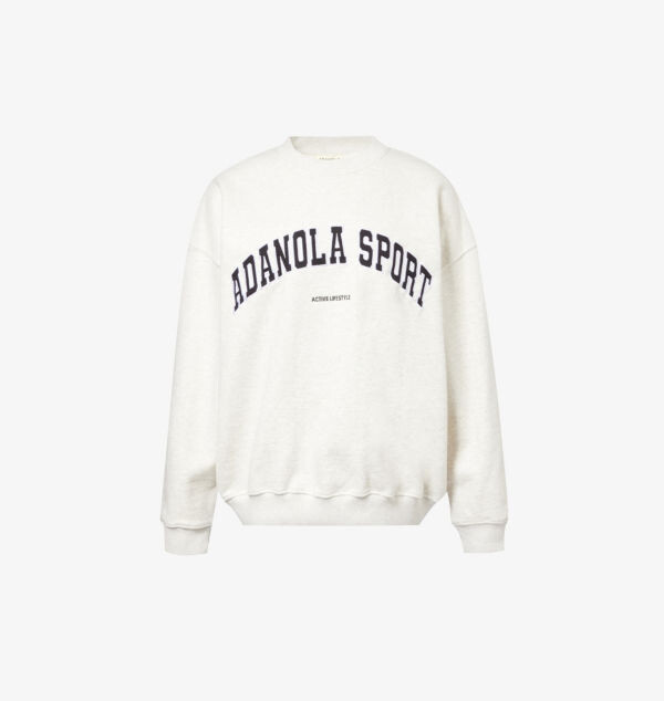 Толстовка из органического хлопка с вышитым логотипом университета Adanola, серый
Толстовка из органического хлопка с вышитым логотипом университета Adanola, серый