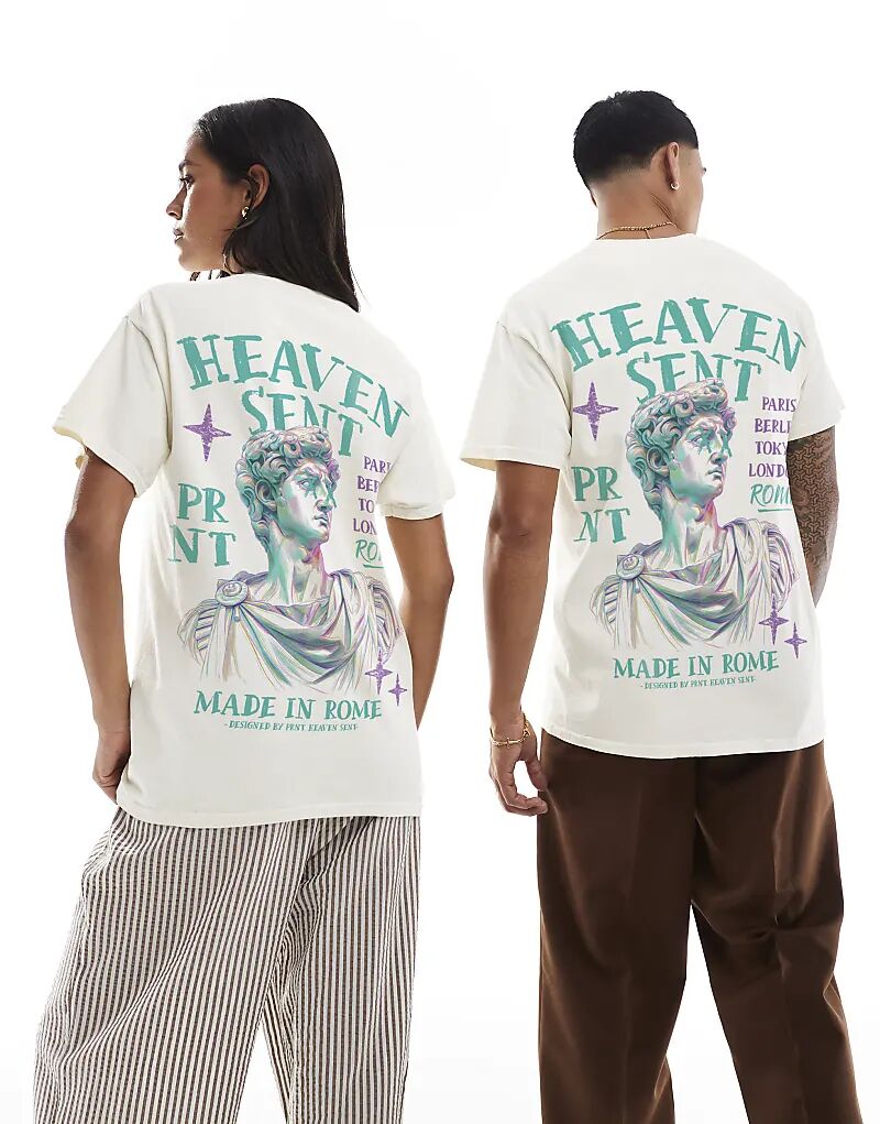 Футболка цвета экрю с принтом спереди и сзади, выполненная в технике стирания, окрашена в цвет экрю PRNT
Футболка цвета экрю с принтом спереди и сзади, выполненная в технике стирания, окрашена в цвет экрю PRNT