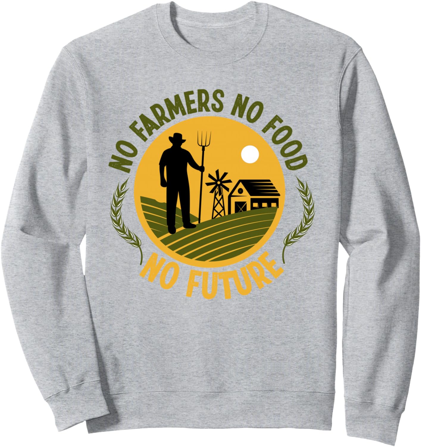 Нет фермеров - нет еды - нет будущего. Сельскохозяйственная толстовка Funny Farmer Life Agriculture Market Hs0, серый
Нет фермеров - нет еды - нет будущего. Сельскохозяйственная толстовка Funny Farmer Life Agriculture Market Hs0, серый