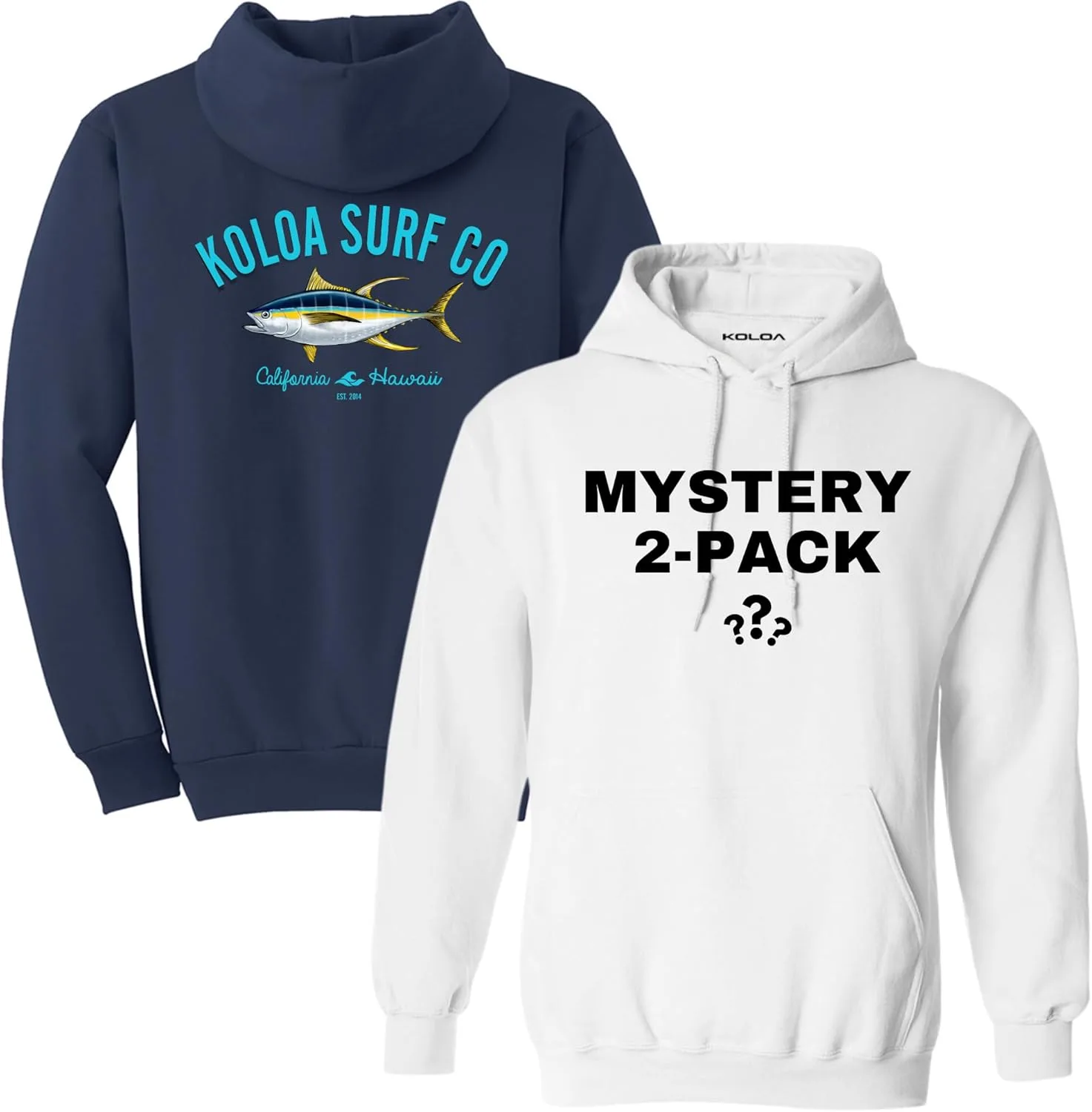 Koloa Surf Company Mystery 2-Pack худи с принтом
Koloa Surf Company Mystery 2-Pack худи с принтом