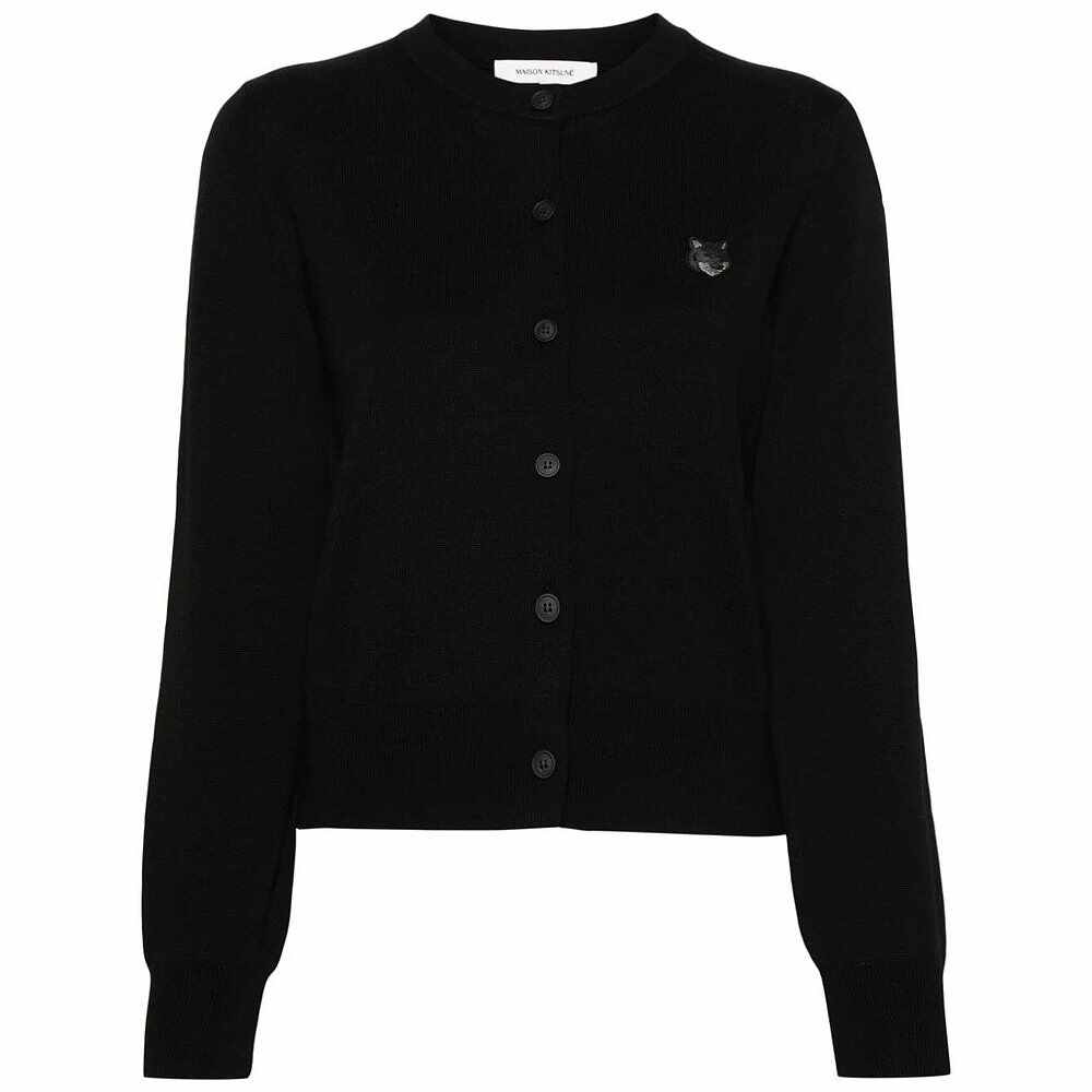 Вязаный кардиган Maison Kitsuné с нашивкой в виде головы лисы Maison Kitsune, черный
Вязаный кардиган Maison Kitsuné с нашивкой в виде головы лисы Maison Kitsune, черный