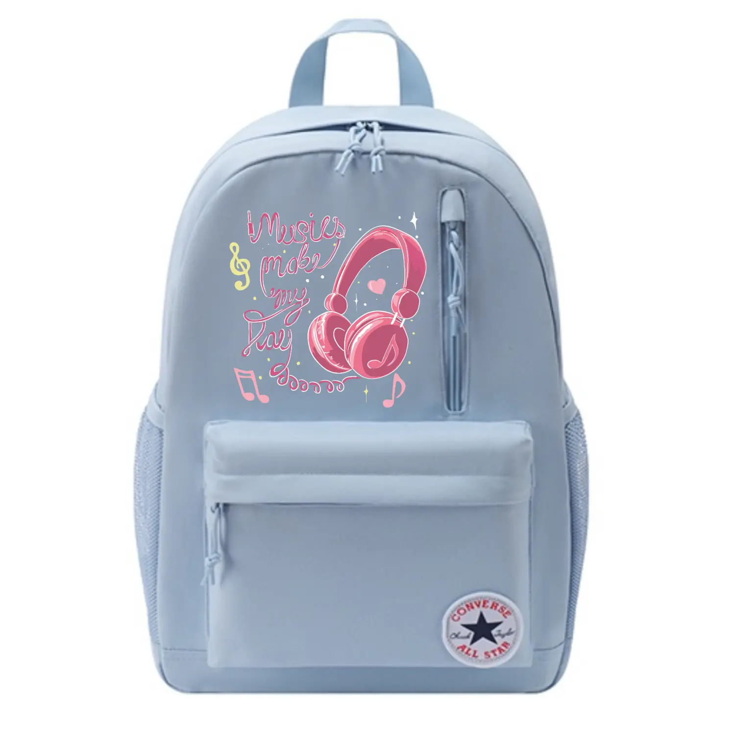 Converse Полиэстеровый рюкзак унисекс светло-дымчато-голубой, Headphone
Converse Полиэстеровый рюкзак унисекс светло-дымчато-голубой, Headphone