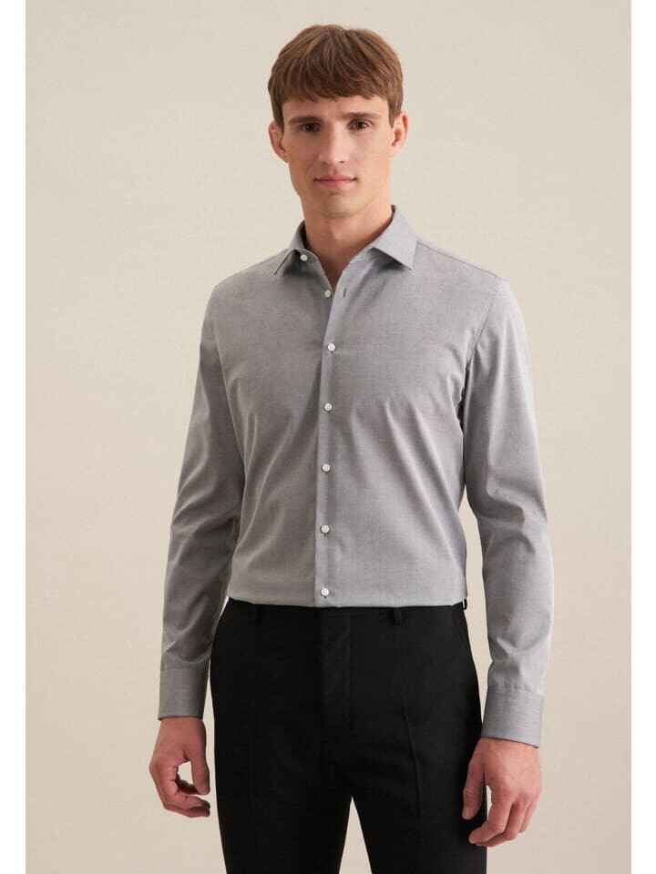 Рубашка Seidensticker, серый
Рубашка Seidensticker, серый